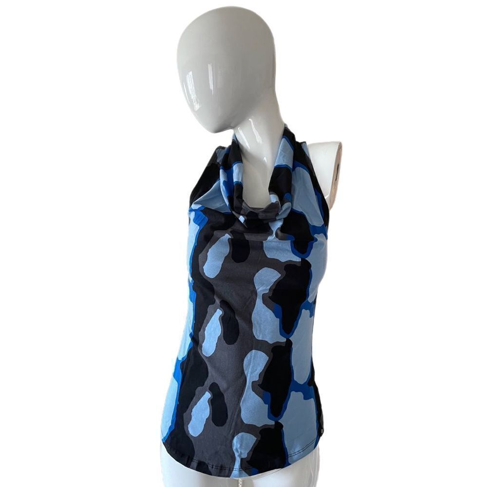 Satva Glitch Print Mel Tank